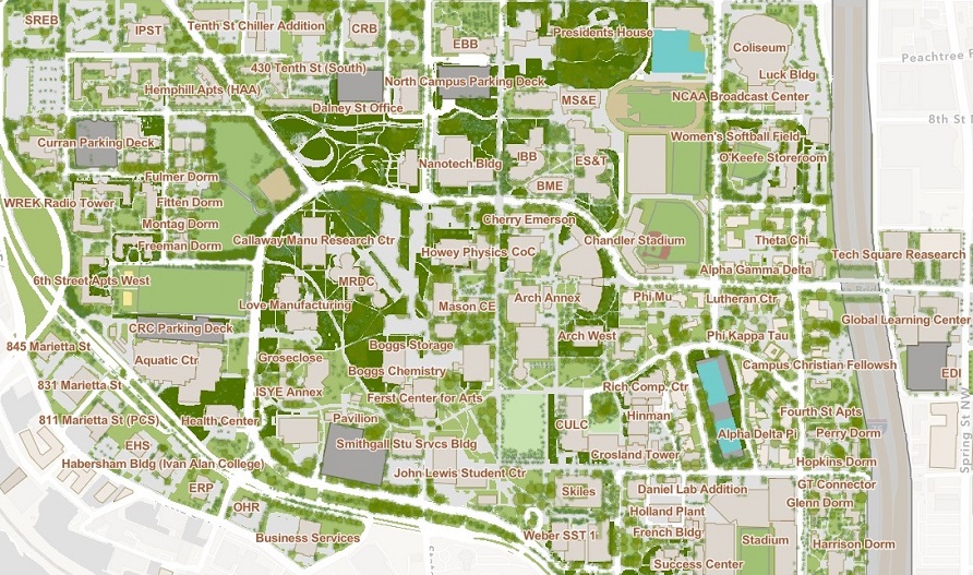 Campus Map example image