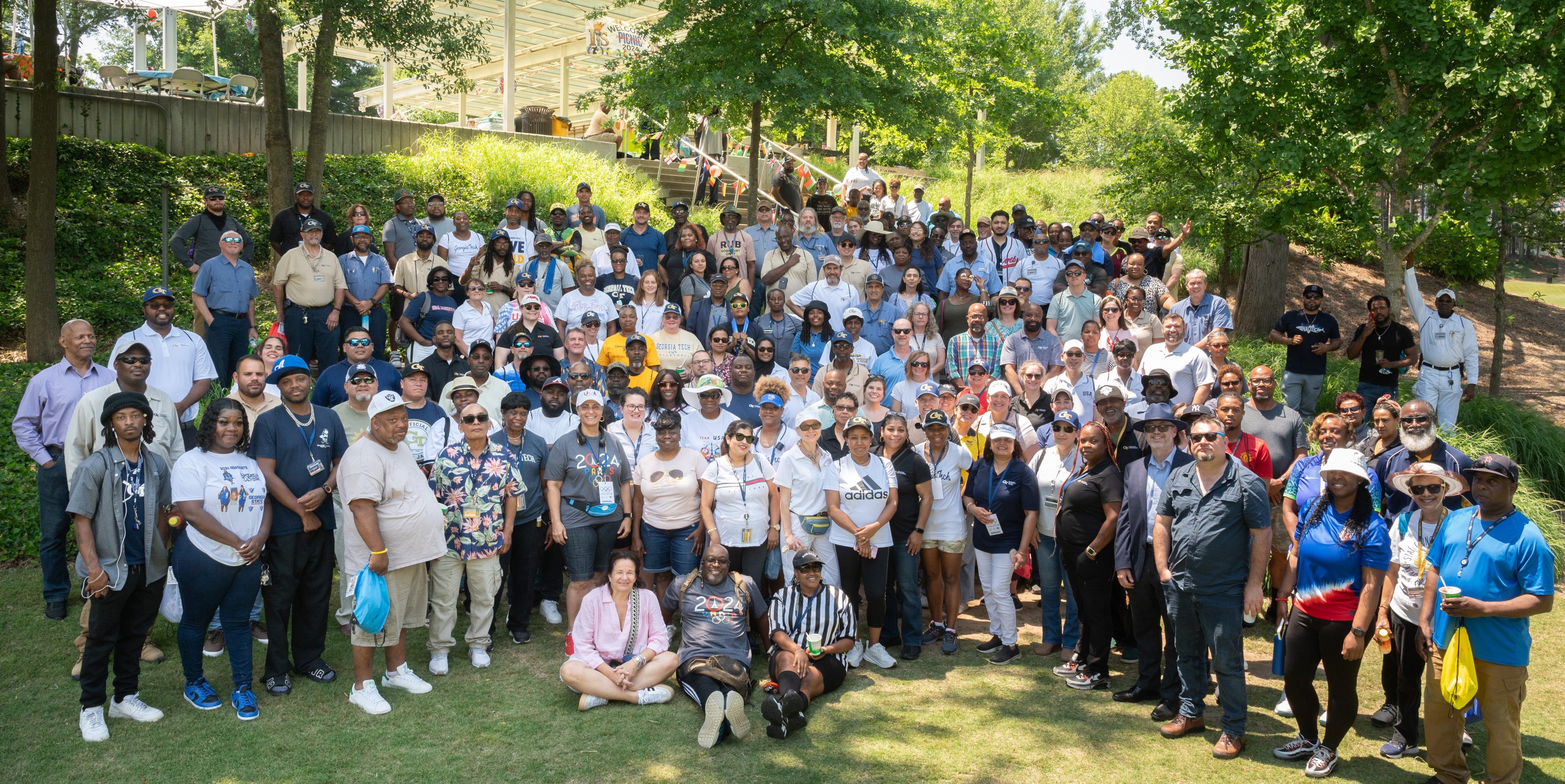 I&S employees at Summer Picnic 2024