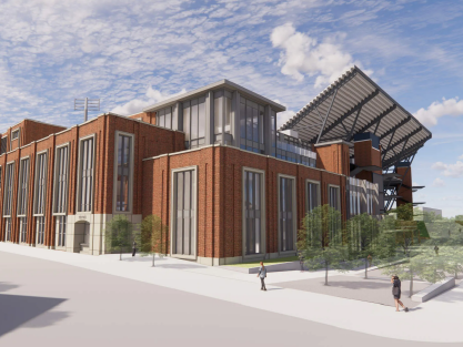 image of the mockup of the Student-Athlete Performance Center