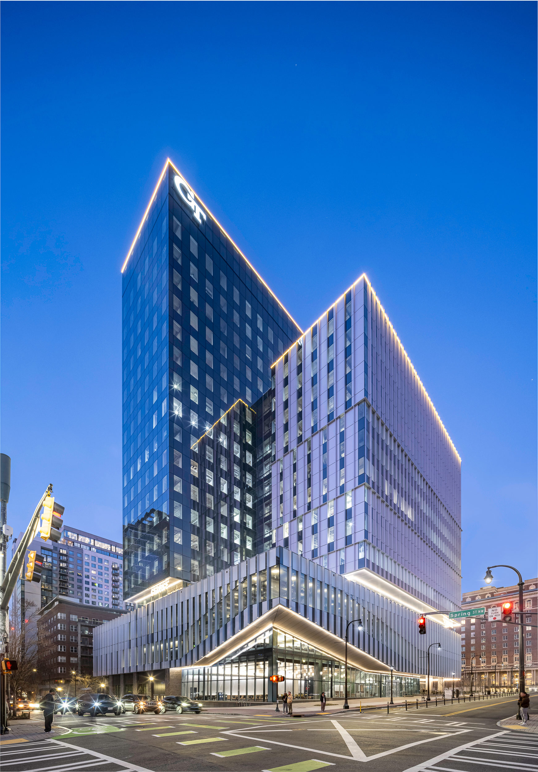 image of george and scheller tower
