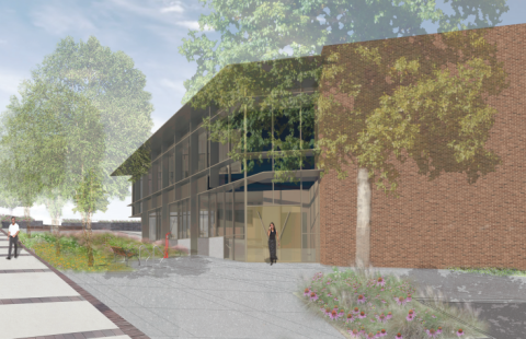 Campus Safety Facility Rendering