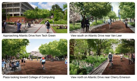 Atlantic Drive Corridor Renderings Atlantic Drive Corridor Renderings