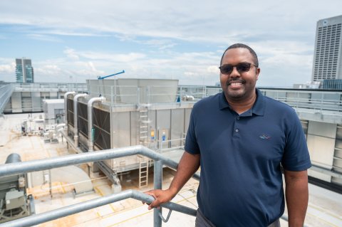 Image of Infrastructure and Operations Associate Director of Utilities Management Jermaine Clonts