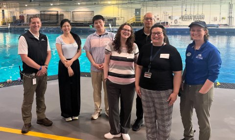 EH&S certificate program participants at the Georgia Aquarium